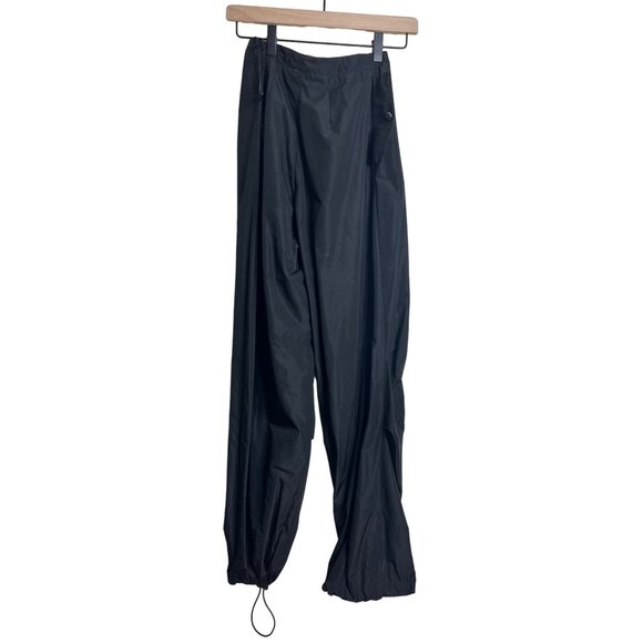 By Dyln Baker Pants Womens XXS Black High Rise Bungee Cord Ankle - Picture 5 of 6